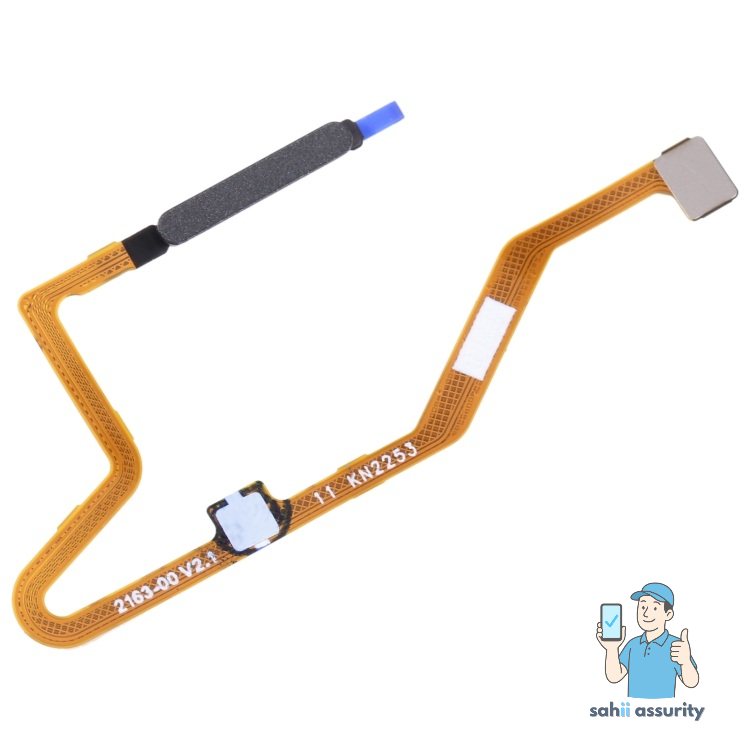 Fingerprint Sensor with Flex Cable for Xiaomi Redmi K50i 5G Black